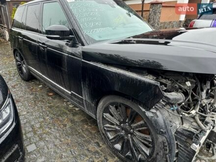 Черный Ленд Ровер Рендж Ровер, объемом двигателя 5 л и пробегом 55 тыс. км за 29999 $, фото 1 на Automoto.ua