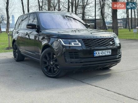 Черный Ленд Ровер Рендж Ровер, объемом двигателя 4.37 л и пробегом 119 тыс. км за 61900 $, фото 1 на Automoto.ua