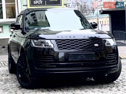 Ленд Ровер Рендж Ровер 2019 в Киеве на Automoto.ua Черный Ленд Ровер Рендж Ровер, объемом двигателя 5 л и пробегом 96 тыс. км за 62999 $, фото 1 на Automoto.ua
