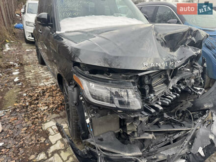 Черный Ленд Ровер Рендж Ровер, объемом двигателя 5 л и пробегом 54 тыс. км за 29999 $, фото 1 на Automoto.ua