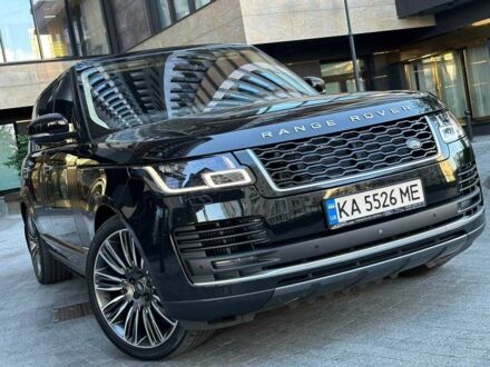 Ленд Ровер Рендж Ровер 2019 у Києві на Automoto.ua Чорний Ленд Ровер Рендж Ровер, об'ємом двигуна 4.4 л та пробігом 99 тис. км за 76900 $, фото 1 на Automoto.ua