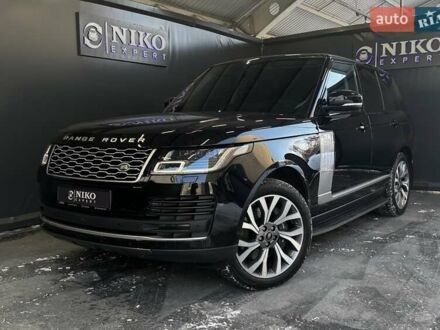Черный Ленд Ровер Рендж Ровер, объемом двигателя 2.99 л и пробегом 77 тыс. км за 72000 $, фото 1 на Automoto.ua