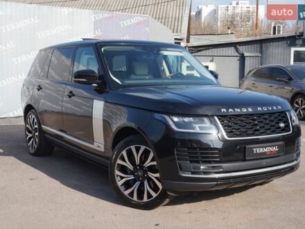 Черный Ленд Ровер Рендж Ровер, объемом двигателя 4.37 л и пробегом 127 тыс. км за 69999 $, фото 1 на Automoto.ua
