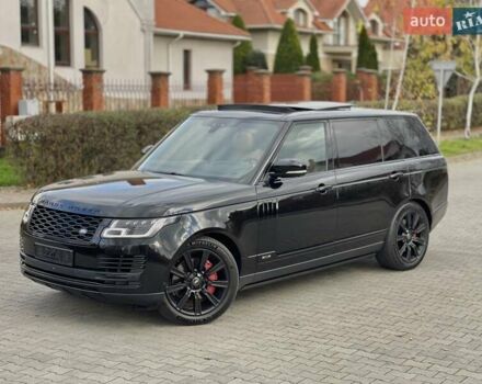 Чорний Ленд Ровер Рендж Ровер, об'ємом двигуна 5 л та пробігом 145 тис. км за 68900 $, фото 1 на Automoto.ua
