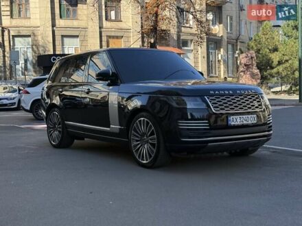 Ленд Ровер Рендж Ровер 2019 в Киеве на Automoto.ua Черный Ленд Ровер Рендж Ровер, объемом двигателя 3 л и пробегом 90 тыс. км за 71000 $, фото 1 на Automoto.ua