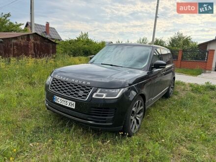 Чорний Ленд Ровер Рендж Ровер, об'ємом двигуна 5 л та пробігом 159 тис. км за 58000 $, фото 1 на Automoto.ua