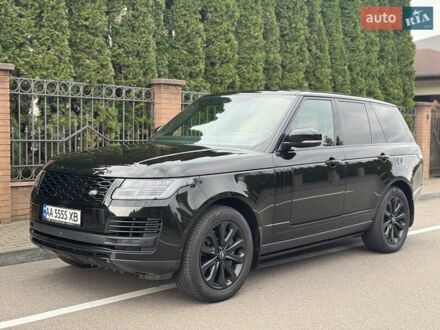 Черный Ленд Ровер Рендж Ровер, объемом двигателя 4.37 л и пробегом 91 тыс. км за 84999 $, фото 1 на Automoto.ua
