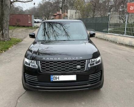 Черный Ленд Ровер Рендж Ровер, объемом двигателя 4.37 л и пробегом 52 тыс. км за 115000 $, фото 1 на Automoto.ua