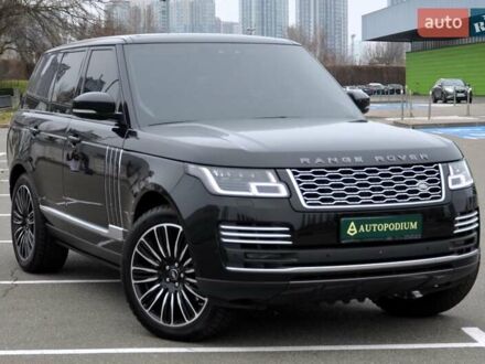 Черный Ленд Ровер Рендж Ровер, объемом двигателя 5 л и пробегом 115 тыс. км за 82999 $, фото 1 на Automoto.ua