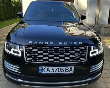 Чорний Ленд Ровер Рендж Ровер, об'ємом двигуна 4.37 л та пробігом 143 тис. км за 84999 $, фото 1 на Automoto.ua