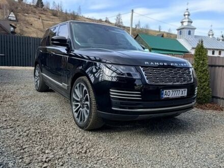 Чорний Ленд Ровер Рендж Ровер, об'ємом двигуна 5 л та пробігом 78 тис. км за 87000 $, фото 1 на Automoto.ua