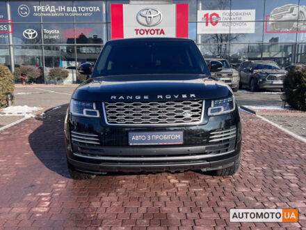 Ленд Ровер Рендж Ровер 2020 у Хмельницькому на Automoto.ua Чорний Ленд Ровер Рендж Ровер, об'ємом двигуна 5 л та пробігом 106 тис. км за 75900 $, фото 1 на Automoto.ua