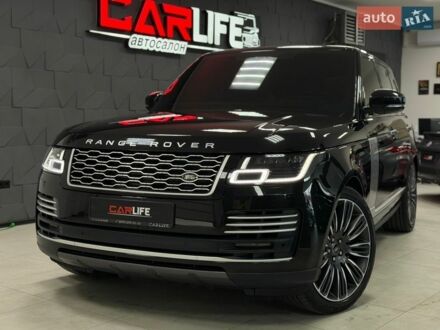 Черный Ленд Ровер Рендж Ровер, объемом двигателя 3 л и пробегом 49 тыс. км за 93500 $, фото 1 на Automoto.ua