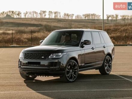 Черный Ленд Ровер Рендж Ровер, объемом двигателя 3 л и пробегом 54 тыс. км за 115000 $, фото 1 на Automoto.ua