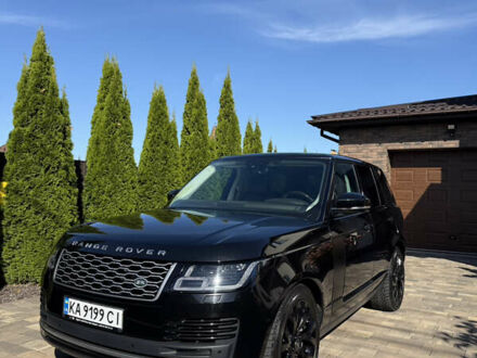 Ленд Ровер Рендж Ровер 2021 в Киеве на Automoto.ua Черный Ленд Ровер Рендж Ровер, объемом двигателя 3 л и пробегом 65 тыс. км за 84000 $, фото 1 на Automoto.ua