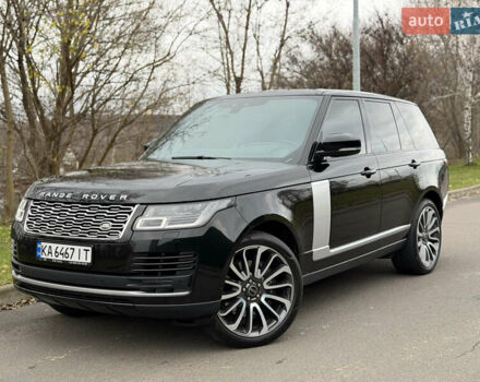Чорний Ленд Ровер Рендж Ровер, об'ємом двигуна 5 л та пробігом 48 тис. км за 84900 $, фото 1 на Automoto.ua