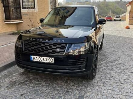 Ленд Ровер Рендж Ровер 2021 в Киеве на Automoto.ua Черный Ленд Ровер Рендж Ровер, объемом двигателя 3 л и пробегом 75 тыс. км за 120000 $, фото 1 на Automoto.ua