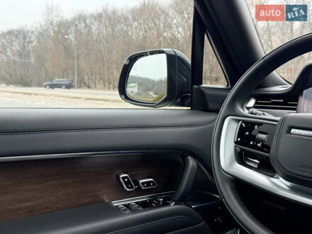 Черный Ленд Ровер Рендж Ровер, объемом двигателя 4.39 л и пробегом 49 тыс. км за 187000 $, фото 1 на Automoto.ua