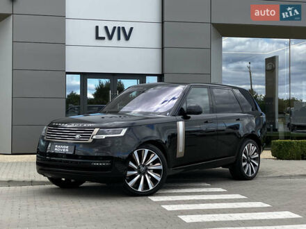 Ленд Ровер Рендж Ровер 2023 в Львове на Automoto.ua Черный Ленд Ровер Рендж Ровер, объемом двигателя 3 л и пробегом 77 тыс. км за 159000 $, фото 1 на Automoto.ua