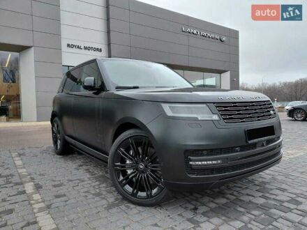 Черный Ленд Ровер Рендж Ровер, объемом двигателя 4.39 л и пробегом 22 тыс. км за 161000 $, фото 1 на Automoto.ua