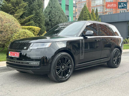 Ленд Ровер Рендж Ровер 2023 в Днепре (Днепропетровске) на Automoto.ua Черный Ленд Ровер Рендж Ровер, объемом двигателя 4.4 л и пробегом 20 тыс. км за 165000 $, фото 1 на Automoto.ua