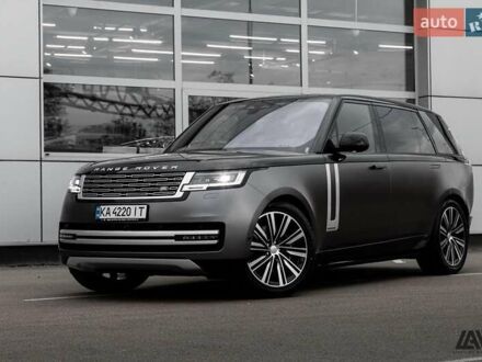 Черный Ленд Ровер Рендж Ровер, объемом двигателя 4.39 л и пробегом 97 тыс. км за 175000 $, фото 1 на Automoto.ua