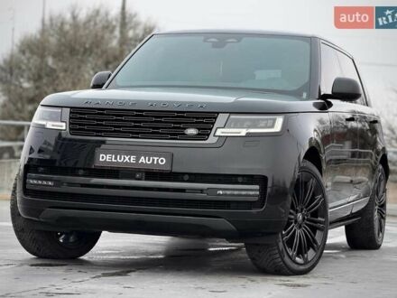 Черный Ленд Ровер Рендж Ровер, объемом двигателя 4.39 л и пробегом 67 тыс. км за 185000 $, фото 1 на Automoto.ua
