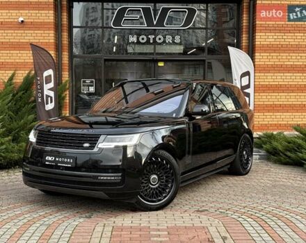 Черный Ленд Ровер Рендж Ровер, объемом двигателя 4.39 л и пробегом 57 тыс. км за 176000 $, фото 1 на Automoto.ua
