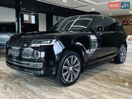 Ленд Ровер Рендж Ровер 2024 у Києві на Automoto.ua Чорний Ленд Ровер Рендж Ровер, об'ємом двигуна 3 л та пробігом 6 тис. км за 219000 $, фото 1 на Automoto.ua
