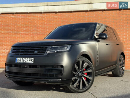 Черный Ленд Ровер Рендж Ровер, объемом двигателя 4.39 л и пробегом 27 тыс. км за 285000 $, фото 1 на Automoto.ua