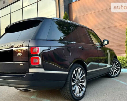 Фиолетовый Ленд Ровер Рендж Ровер, объемом двигателя 4.4 л и пробегом 130 тыс. км за 50000 $, фото 1 на Automoto.ua