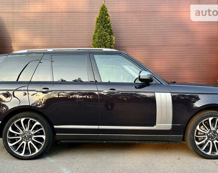 Фиолетовый Ленд Ровер Рендж Ровер, объемом двигателя 4.4 л и пробегом 130 тыс. км за 50000 $, фото 17 на Automoto.ua