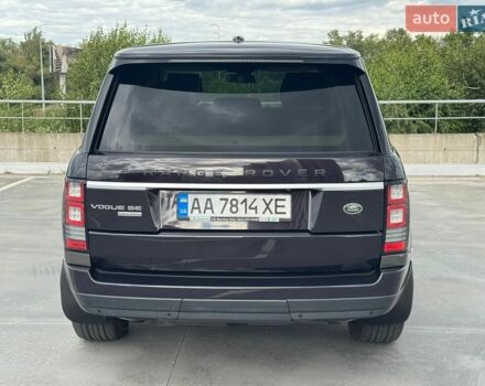 Фіолетовий Ленд Ровер Рендж Ровер, об'ємом двигуна 5 л та пробігом 280 тис. км за 34999 $, фото 4 на Automoto.ua