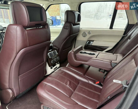 Фиолетовый Ленд Ровер Рендж Ровер, объемом двигателя 4.37 л и пробегом 200 тыс. км за 39990 $, фото 20 на Automoto.ua