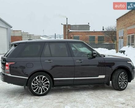 Фиолетовый Ленд Ровер Рендж Ровер, объемом двигателя 4.37 л и пробегом 200 тыс. км за 39990 $, фото 3 на Automoto.ua
