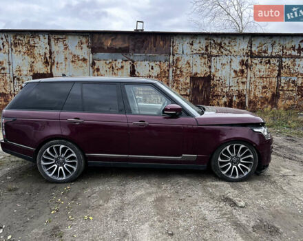 Фиолетовый Ленд Ровер Рендж Ровер, объемом двигателя 4.37 л и пробегом 69 тыс. км за 9500 $, фото 2 на Automoto.ua