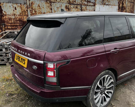 Фиолетовый Ленд Ровер Рендж Ровер, объемом двигателя 4.37 л и пробегом 69 тыс. км за 9500 $, фото 3 на Automoto.ua