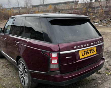 Фиолетовый Ленд Ровер Рендж Ровер, объемом двигателя 4.37 л и пробегом 69 тыс. км за 9500 $, фото 4 на Automoto.ua