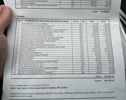Коричневый Ленд Ровер Рендж Ровер, объемом двигателя 3.63 л и пробегом 240 тыс. км за 20700 $, фото 24 на Automoto.ua