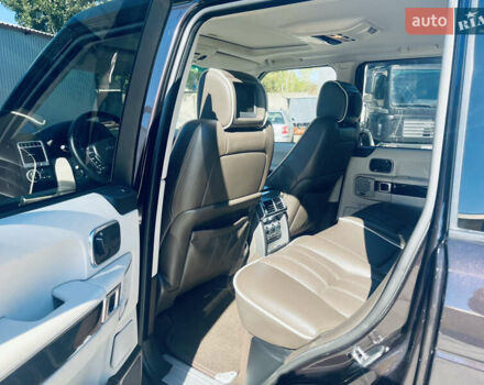 Коричневый Ленд Ровер Рендж Ровер, объемом двигателя 5 л и пробегом 207 тыс. км за 16777 $, фото 17 на Automoto.ua