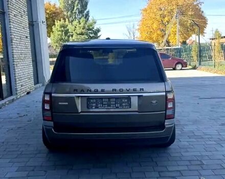 Коричневий Ленд Ровер Рендж Ровер, об'ємом двигуна 5 л та пробігом 175 тис. км за 31700 $, фото 6 на Automoto.ua