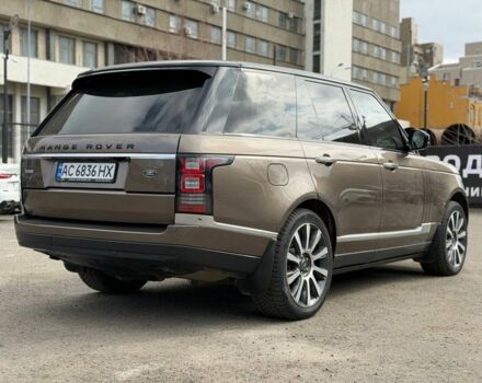 Коричневый Ленд Ровер Рендж Ровер, объемом двигателя 5 л и пробегом 160 тыс. км за 37000 $, фото 5 на Automoto.ua