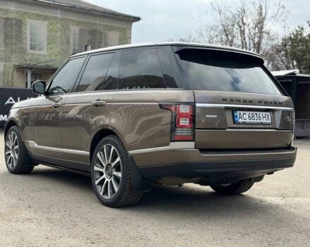 Коричневый Ленд Ровер Рендж Ровер, объемом двигателя 5 л и пробегом 160 тыс. км за 37000 $, фото 3 на Automoto.ua
