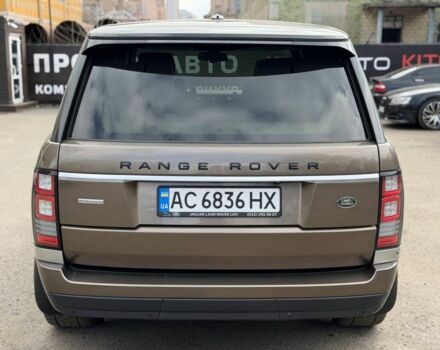 Коричневый Ленд Ровер Рендж Ровер, объемом двигателя 5 л и пробегом 160 тыс. км за 37000 $, фото 4 на Automoto.ua