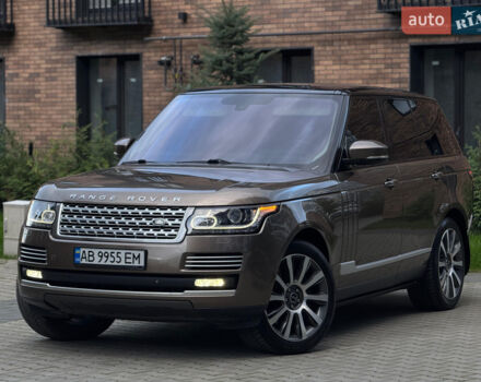 Коричневый Ленд Ровер Рендж Ровер, объемом двигателя 4.37 л и пробегом 248 тыс. км за 36500 $, фото 3 на Automoto.ua