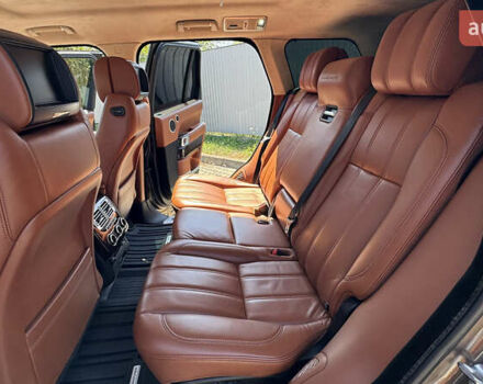 Ленд Ровер Рендж Ровер 2013 у Івано-Франківську на Automoto.ua Коричневий Ленд Ровер Рендж Ровер, об'ємом двигуна 4.37 л та пробігом 248 тис. км за 38999 $, фото 47 на Automoto.ua