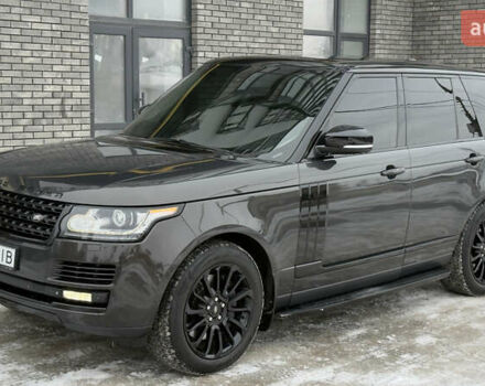 Коричневый Ленд Ровер Рендж Ровер, объемом двигателя 4.37 л и пробегом 200 тыс. км за 32500 $, фото 14 на Automoto.ua