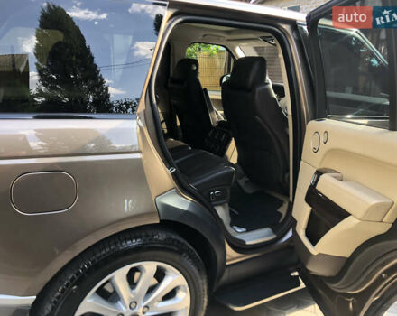 Коричневый Ленд Ровер Рендж Ровер, объемом двигателя 3 л и пробегом 110 тыс. км за 39000 $, фото 9 на Automoto.ua