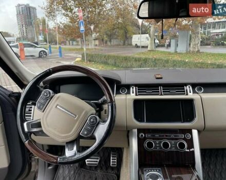 Коричневий Ленд Ровер Рендж Ровер, об'ємом двигуна 2.99 л та пробігом 242 тис. км за 26900 $, фото 15 на Automoto.ua