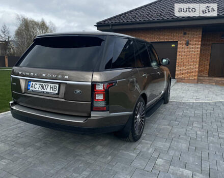Коричневый Ленд Ровер Рендж Ровер, объемом двигателя 2.99 л и пробегом 203 тыс. км за 30500 $, фото 2 на Automoto.ua